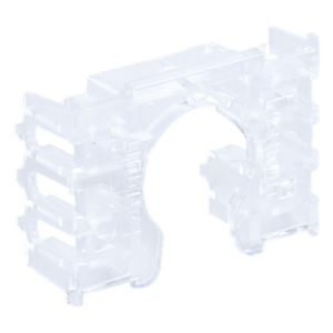 PANDUIT DRWCIW-24 – Capa Plástica de Repuesto / 24 Piezas / Compatible con Patch Panels de Impacto 110 / Color Natural