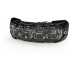 ECCO ED3793BW – Luz de Advertencia Direccional Flexible / 8 LED Dual Color / 69 Patrones de Destello / IP69K / 12-24V / Curvatura 120°