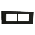 NOTIFIER DP-GDIS2 – Placa de Revestimiento / Anunciador Gráfico 10 Pulgadas / Fila 2-4 / Gabinete CAB-4 / Color Negro