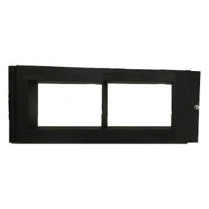 NOTIFIER DP-GDIS2 – Placa de Revestimiento / Anunciador Gráfico 10 Pulgadas / Fila 2-4 / Gabinete CAB-4 / Color Negro