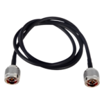 EPCOM INDUSTRIAL SN-58U-N-110 – Jumper RF / 110 cm (3.61 ft) / RG-58U / Conectores N Macho / 50 Ohm / Teflón