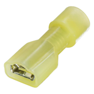 EPCOM POWERLINE CON-101-3A-03 – Terminal Hembra Aislada / Cables 12-10 AWG / Baterías Terminal F1 / Paquete 25 Piezas