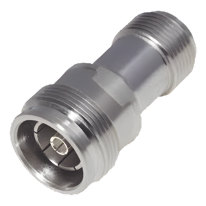 RF INDUSTRIES,LTD RFD-43F-NF – Adaptador en Línea / 4.3-10 Hembra a N Hembra / 50 Ohm / 5,500 MHz / PIM -160 dBc