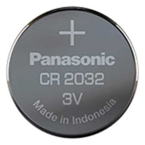PANASONIC CR2032PM – Batería de Litio / 3 V / 225 mAh / No Recargable / -30°C a +60°C / 20 x 3.2 mm