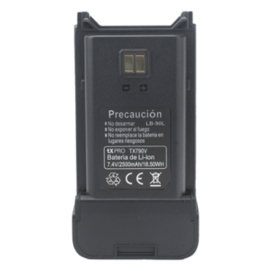 TXPRO LB90L – Batería Li-Ion / 2500 mAh / Conector USB-C / Para Radio Portátil / Diseño Compacto