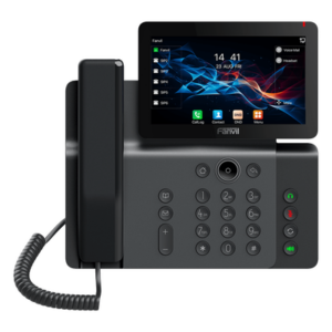 FANVIL V66 – Teléfono IP Empresarial / Pantalla Táctil 7" / Wi-Fi 6 / Bluetooth 5.4 / 20 Líneas SIP / Cámara 1080p / PoE / Material Antibacterial