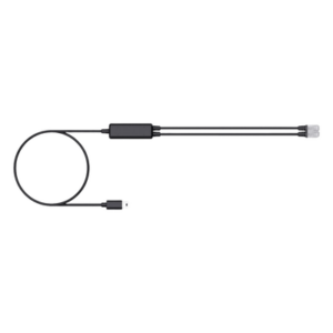 YEALINK TELEPHONE-CABLE-FOR-WH64/WH65/WH68 – Cable Telefónico de Repuesto / Compatible con Bases DECT WH64 WH65 WH68 / Transmisión Estable de Audio / Recubrimiento Resistente / Instalación Rápida