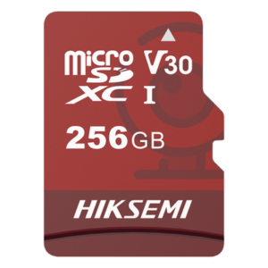 HIKSEMI by HIKVISION HS-TF-E1/256G – Memoria MicroSD / 256 GB / Lectura 95 MB/s / Escritura 55 MB/s / Clase 10 U3 / Grabación 24/7 / TLC NAND