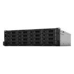 SYNOLOGY RS4021XS+ – Servidor NAS Rack / 16 Bahías / Intel Xeon D-1541 8 Núcleos / 16 GB DDR4 ECC Ampliable a 64 GB / 403,000 IOPS / 6,200 MB/s Lectura / RAID F1 / Doble Fuente Redundante