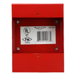 FIRE-LITE SB-10 – Caja de Montaje Superficial / Policarbonato Lexan / Acero Calibre 16 / 139 x 104 x 35 mm / Para Estaciones Manuales Direccionables