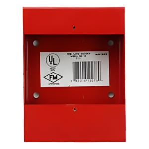 FIRE-LITE SB-10 – Caja de Montaje Superficial / Policarbonato Lexan / Acero Calibre 16 / 139 x 104 x 35 mm / Para Estaciones Manuales Direccionables