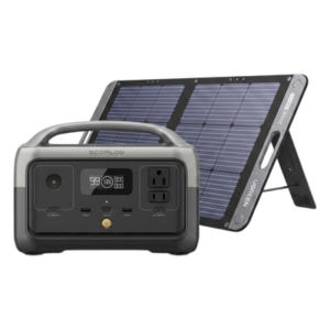 UGREEN KITEFR60015113 – Kit de Energía Portátil / 256 Wh LFP / Inversor 300 W / Panel Solar 100 W / USB-C 60 W / IP67 / Wi-Fi