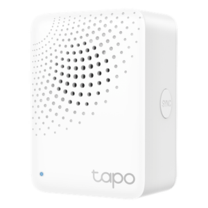 TP-LINK TAPO-H100 – Hub IoT Inteligente / 3 en 1 Hub-Timbre-Alarma / 64 Dispositivos / 2.4 GHz Wi-Fi + 868 MHz / 19 Tonos 90 dB / Material V-0 UL94