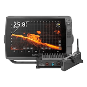 GARMIN 10-02880-10 – Plotter de Navegación / Pantalla Táctil IPS 10" WXGA 1280x800 / GPS Multibanda Multiconstelación 10 Hz / CHIRP ClearVü y SideVü / Compatible con LiveScope y Panoptix / IPX7