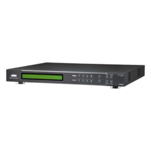 ATEN VM5404HA – Matriz HDMI / 4x4 / Escalador Integrado / Videowall / Seamless Switch / Audio Desembedding / RS-232 / Ethernet / 1080p / 6.75 Gbps