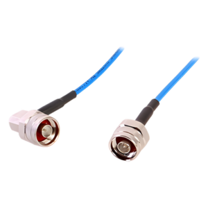 RF INDUSTRIES,LTD P2RFC-2217-39 – Jumper de Cable Coaxial / 1/8' Diámetro / 1 Metro (3.28 Pies) / N Macho a N Macho A/R / DC-3 GHz / IM3 -155 dBc / UL910 Plenum