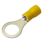 EPCOM POWERLINE AE34854 – Terminal Tipo Ojo / 3/16" / Calibre 12-10 AWG / Amarillo / Paquete 25 Piezas