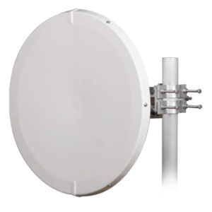 JIROUS JRMD-680-6-MIMO – Antena Parabólica Direccional MIMO / 30.5 ± 1 dBi / 5.9-7.125 GHz / Plato Profundo 2 ft / Dual Polarización / RP-SMA (x2) / F/B Ratio ≥ 45 dB