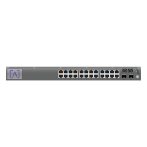 ALTA LABS S24-POE – Switch Administrable PoE+ / 24 Puertos Gigabit / 16 Puertos PoE+ 802.3af/at / 2 SFP+ 10G / 240W / 1U Rack / -5°C a 50°C (23°F a 122°F)