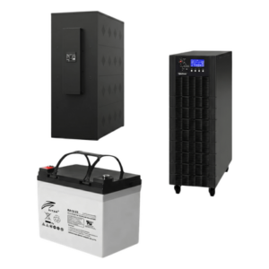 CYBERPOWER HSTP3T30K100P-5MIN-STARTUP – UPS Trifásico de 30 kVA/27 kW, Topología Online Doble Conversión, Voltaje de 208/220 Vca de L-L, Respaldo de 5 Minutos al 100% de Carga, Incluye Módulo y Banco de Baterías