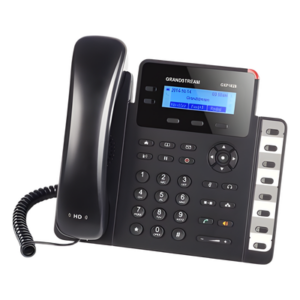 GRANDSTREAM GXP-1628 – Teléfono IP / 2 Líneas SIP / 8 Teclas BLF / Conferencia 3 Vías / Pantalla LCD 132x48 / PoE / Dual Gigabit