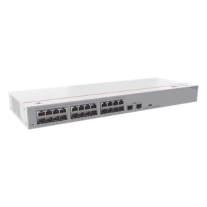 HUAWEI S110-24T2SR – Switch No Administrable / 24 Puertos Gigabit / 2 Puertos SFP Uplink / 52 Gbps / 1U Rack