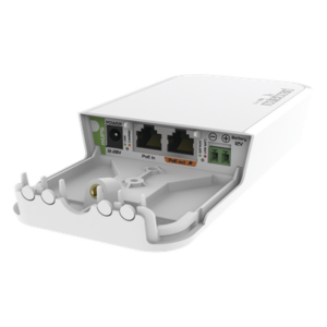 MIKROTIK MUPS – (mUPS) Inyector PoE con Respaldo de Bateria (Bateria no incluida)