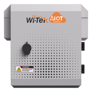 WI-TEK WI-IOTBOXMINIV1 – Gabinete de Protección IP55 / Acero SPCC / 250 x 250 x 180 mm / Rieles DIN / 4 Placas Laterales / Montaje Exterior