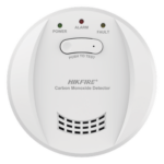 HIKVISION HF-GM100 – Detector de Monóxido de Carbono / Sensor Electroquímico / Alarma 85 dB a 3 m (9.8 ft) / Batería 5 Años / Montaje Pared o Techo