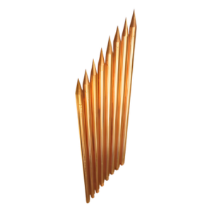 TOTAL GROUND TG-VAR-3058 – Varilla de Puesta a Tierra / Acero con Recubrimiento de Cobre / Diámetro 5/8" / Longitud 3 m (9.8 ft) / AISI 1018