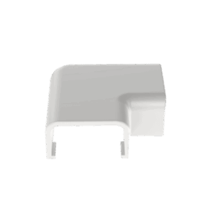 PANDUIT RAF3WH-E – Conexión en ángulo recto "L", para uso con canaleta LD3, material ABS, Color Blanco