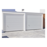 ACCESSPRO SEC-GAR188 – Sección de Puerta de Garage / Panel Calibre 26 / Poliuretano 43 mm / Densidad 45 kg/m³ / Diseño Americano / Sistema Modular 5 Secciones