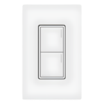 LUTRON RADIORA 3 RRSTW2BWH – Teclado de Pared / 2 Botones / Control de Escenas / Barra Luminosa Ajustable / RadioRA 3