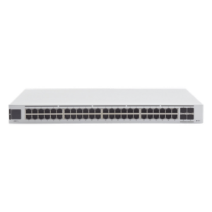 UBIQUITI USW-PRO-48 – Switch Capa 3 / 48 Puertos Gigabit RJ-45 / 4 Puertos SFP+ 10G / 17.42 x 11.24 x 1.72' / Pantalla Informativa