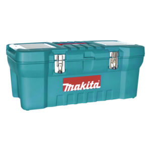 MAKITA 7685 – Caja de herramientas / 24" (1.97 pies) / Doble cerradura metálica / Bandeja desmontable / 60 x 25 x 30 cm