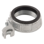 PRECISION PST-CB100-MG – Conector de Puesta a Tierra / 1" (25.4 mm) / Hierro Maleable Galvanizado / Tornillería de Acero Tratado / Uso Comercial e Industrial
