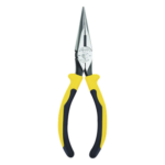 KLEIN TOOLS KT203-6 – Pinza de Punta Cónica con Corte / 6.75" (171 mm) / Cabeza Delgada / Mordazas Moleteadas / Mango Bimaterial Antideslizante