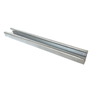 CHAROFIL UNL-4X2-U30-GAC – Unicanal liso / 4x2 pulgadas / 3000 mm / Calibre 12 / Galvanizado por inmersión en caliente / 9.84 ft