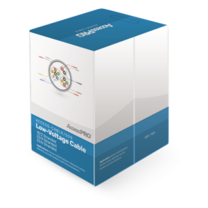 ACCESSPRO ACCESS-CABLE/500 – Cable Compuesto para Control de Acceso / 152 m (500 ft) / 6+4 Conductores AWG22 + 2 Conductores AWG18 / 300V / -20°C a 60°C