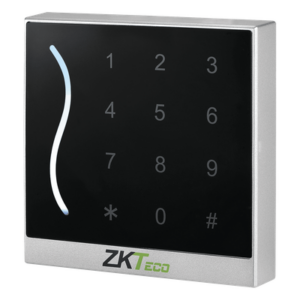 ZKTECO PROID30-BE – Lector de Proximidad y Teclado / 125 kHz EM / Wiegand 26/34 Bits / IP65 / Rango 5 cm / -20°C a 65°C / 2.95 x 2.95 x 0.63 pulgadas