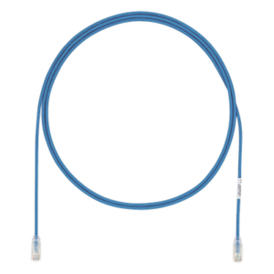 PANDUIT UTP28X3MBU – Cable de Parcheo UTP Cat6A / CM-LSZH / 28AWG / 3 m (9.84 ft) / Azul