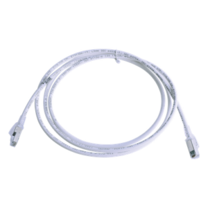 SIEMON ZM6A-S07-02B – Patch Cord Cat6A S/FTP / 2.13 m (7 ft) / CM/LS0H / Blindaje S/FTP / PCB Interno / UL2043 / Blanco