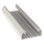 PANDUIT T70BIW8 – Base para Canaleta / PVC Rígido / 103.3 x 44.9 x 2400 mm / UL94V-0 / TIA/EIA / 600 VAC / 2.4 m (7.87 ft)