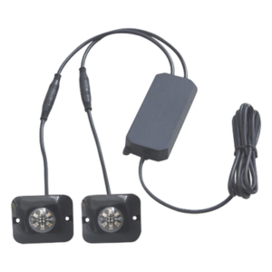 EPCOM INDUSTRIAL SIGNALING X12A – Estrobos Ocultos de 6 LED, Color ámbar