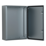 HOFFMAN ASR0403015 – Gabinete de Acero Inoxidable / IP66 / 400x300x150 mm (15.7 x 11.8 x 5.9 in) / 2 Cerraduras / Placa de Montaje 2 mm