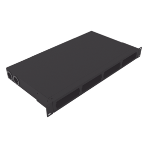 LINKEDPRO BY EPCOM LP-ODF-8024 – Distribuidor de Fibra Óptica / 19 Pulgadas / 1UR / 24 Fibras / 4 Placas Acopladoras / 1.58 x 0.14 x 0.84 pies