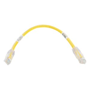 PANDUIT UTPSP1YLY – Cable de Parcheo UTP Cat6 / 24 AWG / CM / 0.3 m (1 pie) / Amarillo