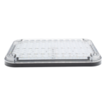 EPCOM INDUSTRIAL SIGNALING XLTE515RWV2 – Luz de Advertencia LED / 9x7" / Bicolor Rojo/Claro / 104 LED / 12 VCC / 10 Patrones de Destello