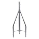 SYSCOM TOWERS SCZ-35-PG – Tramo de Remate para Torre / Acero ASTM A36 / Galvanizado por Inmersión en Caliente / 3 Opresores para Pararrayos / Longitud 350 mm (1.15 ft) / Tolerancia ±1 mm