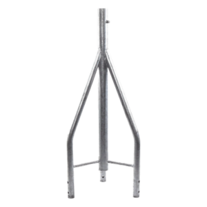 SYSCOM TOWERS SCZ-35-PG – Tramo de Remate para Torre / Acero ASTM A36 / Galvanizado por Inmersión en Caliente / 3 Opresores para Pararrayos / Longitud 350 mm (1.15 ft) / Tolerancia ±1 mm